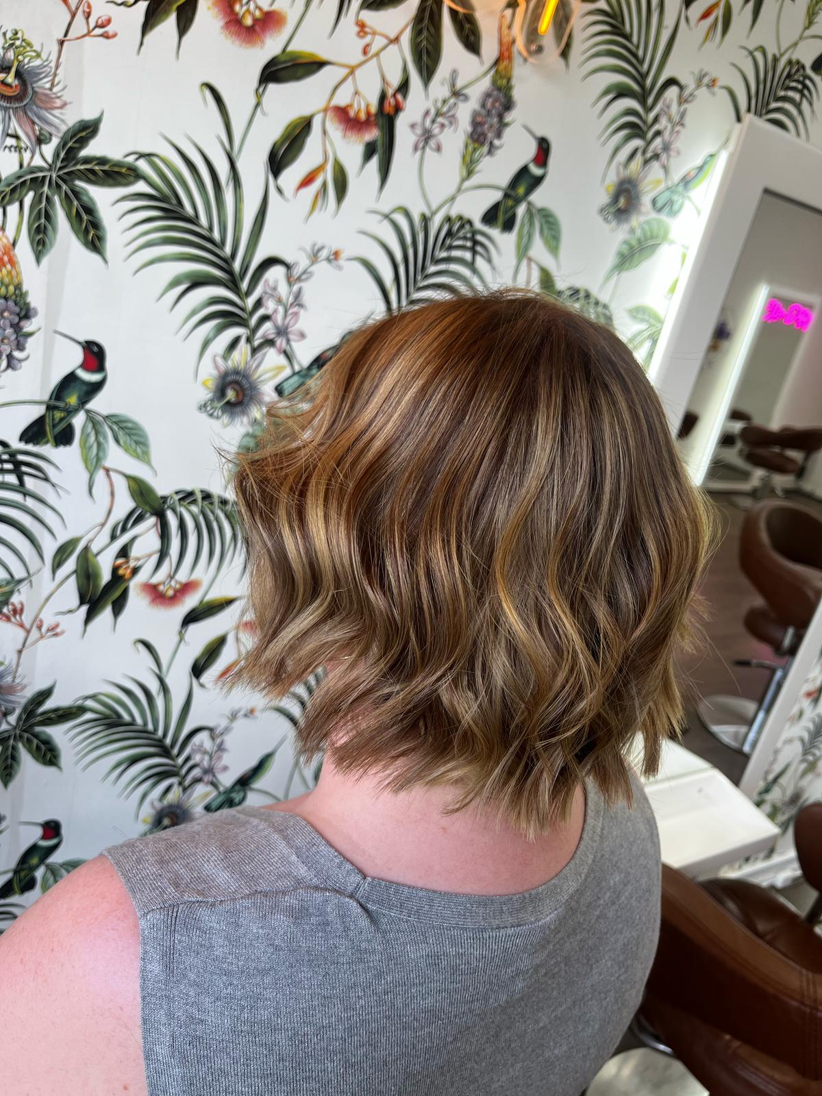 Balayage Short Hair 