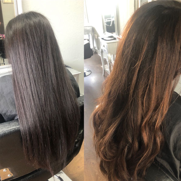 Black Box Colour to caramel highlights