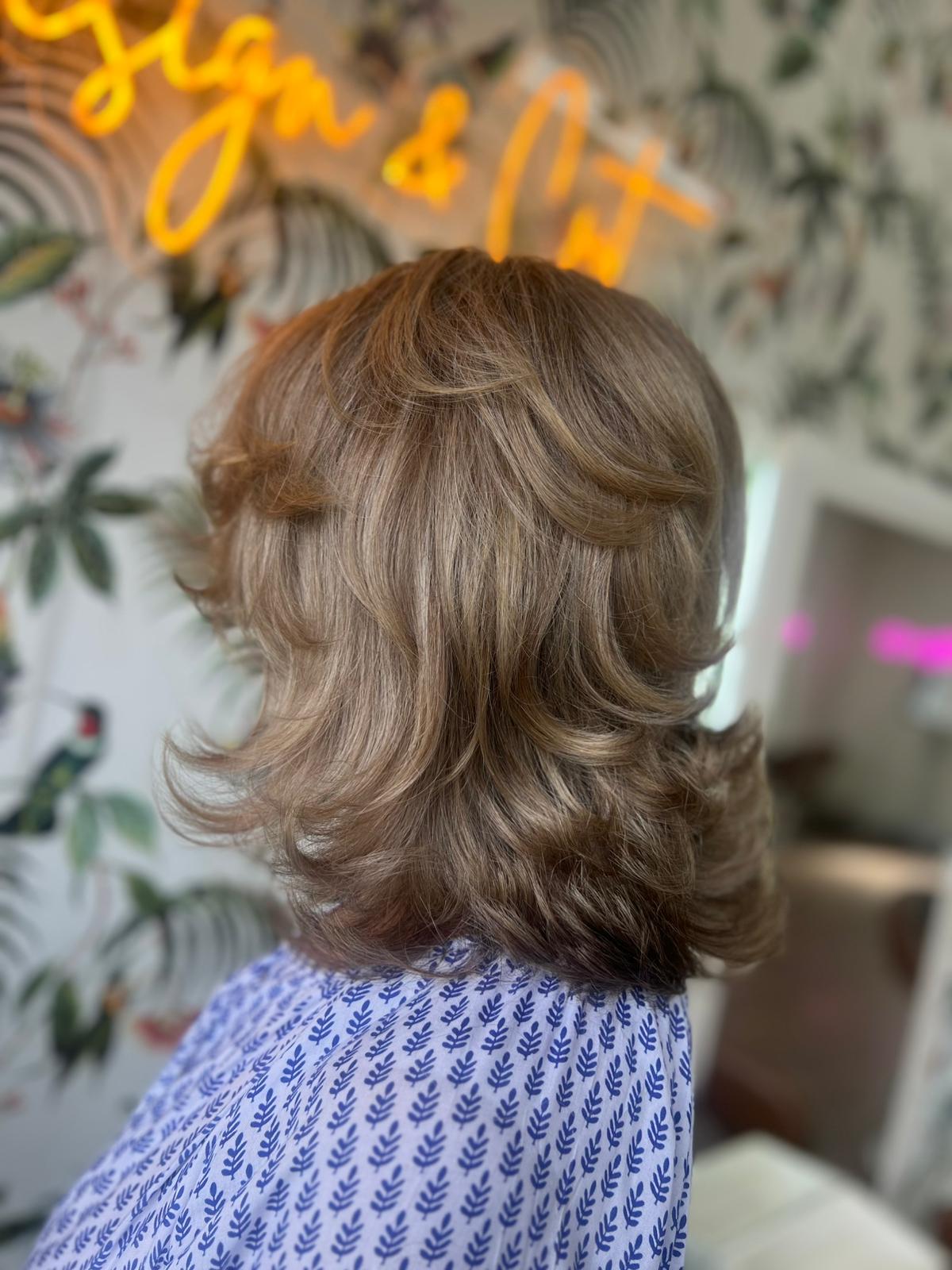 swishy cut and colour change