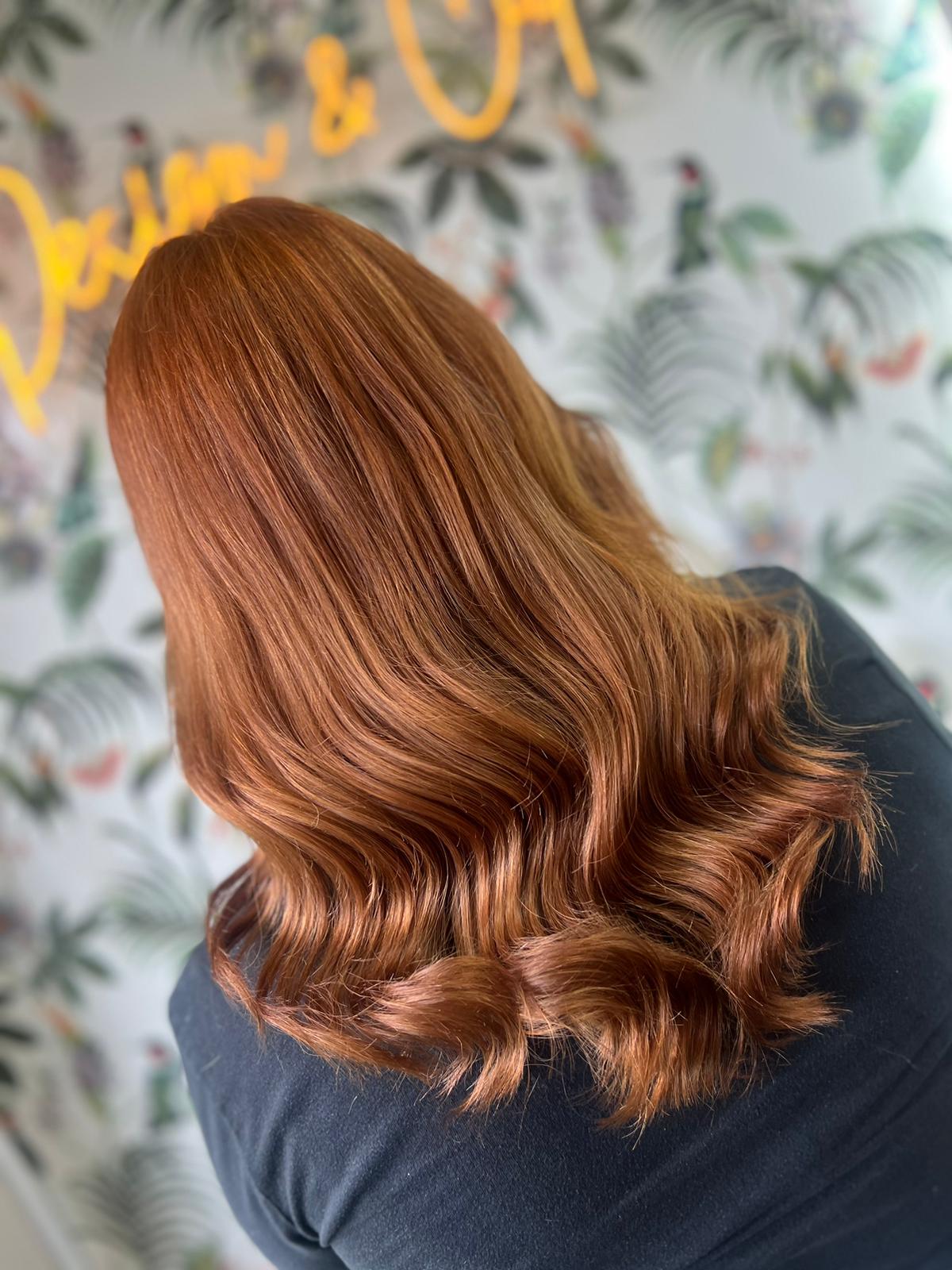 Copper hair colour spring 2024