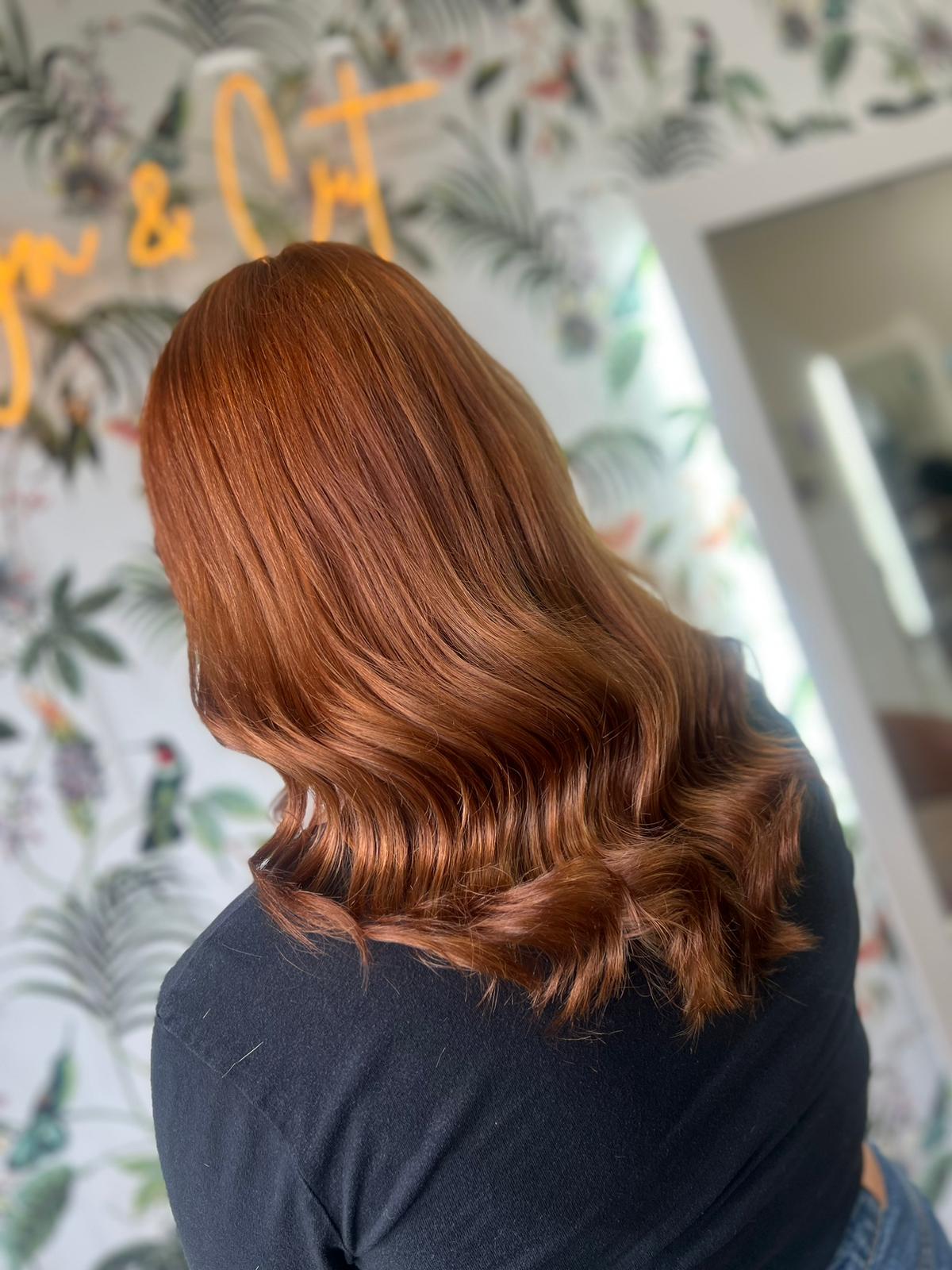 beautiful bright copper tones