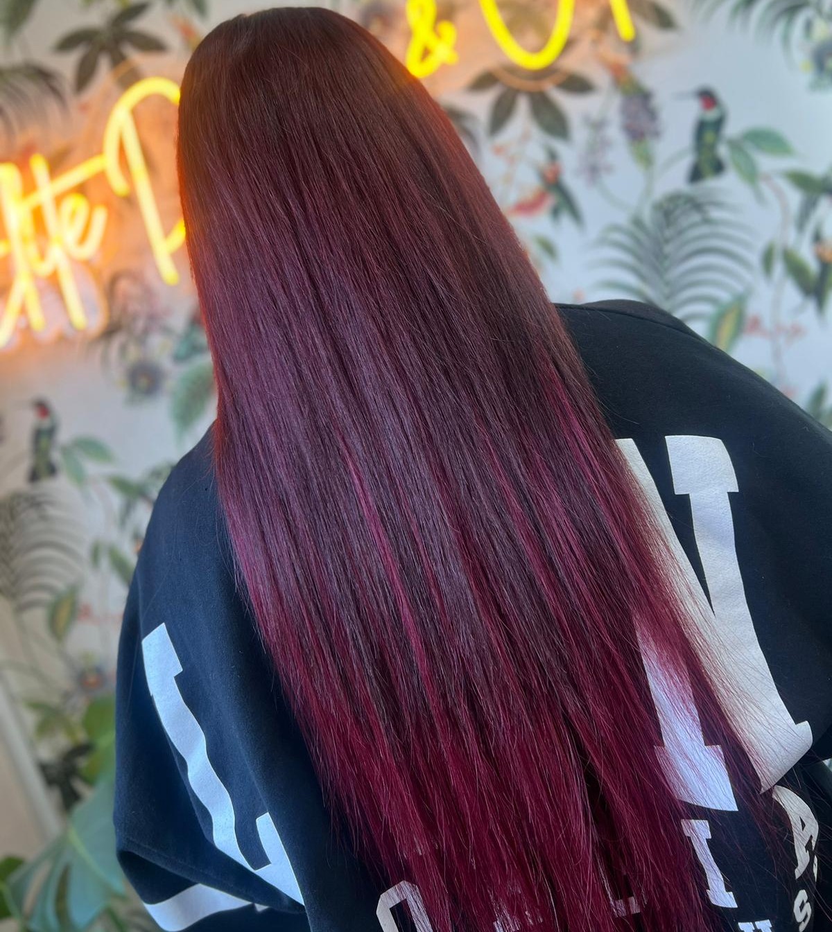 hair extensions red hair