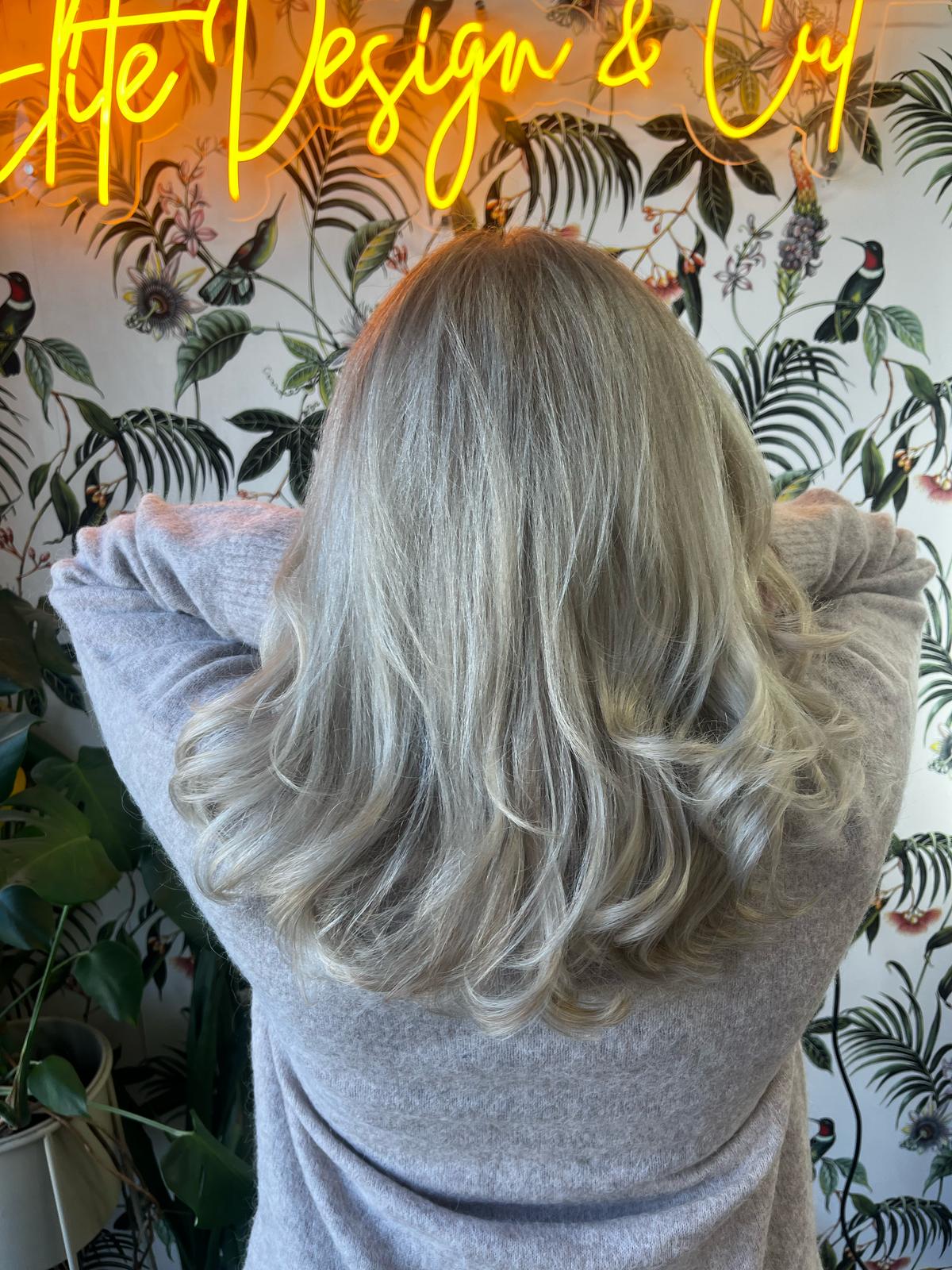 Platinum blonde