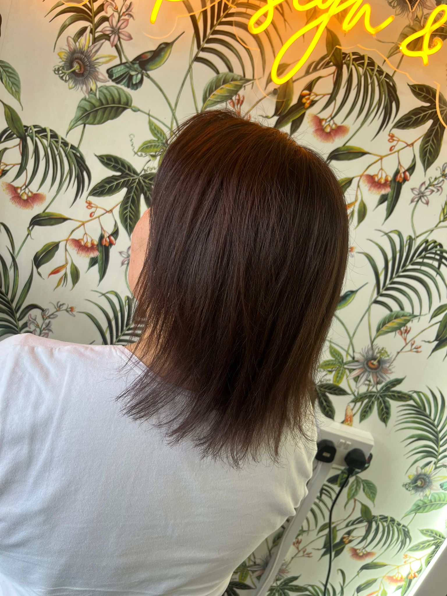 Full head semi permanent colour