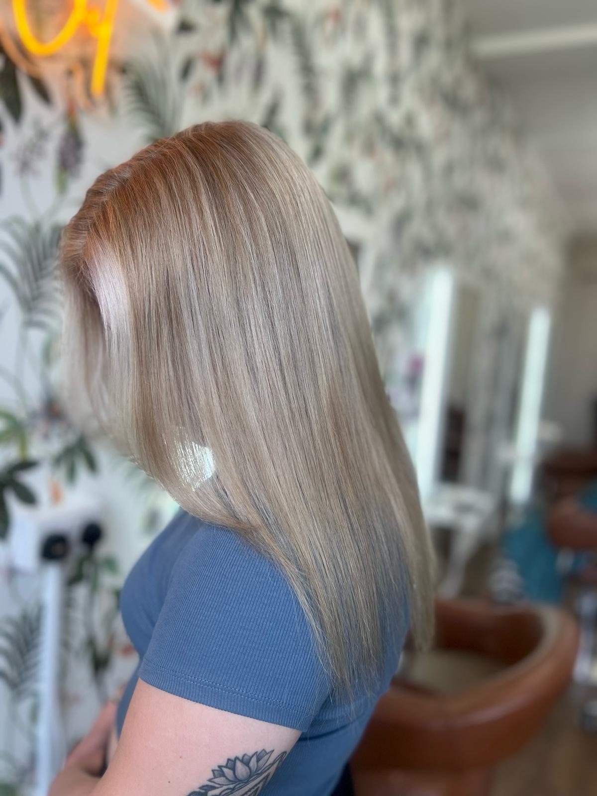 Highlights and money piece