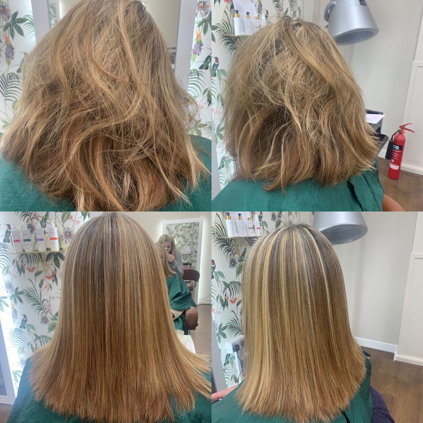 Keratin Hair Results