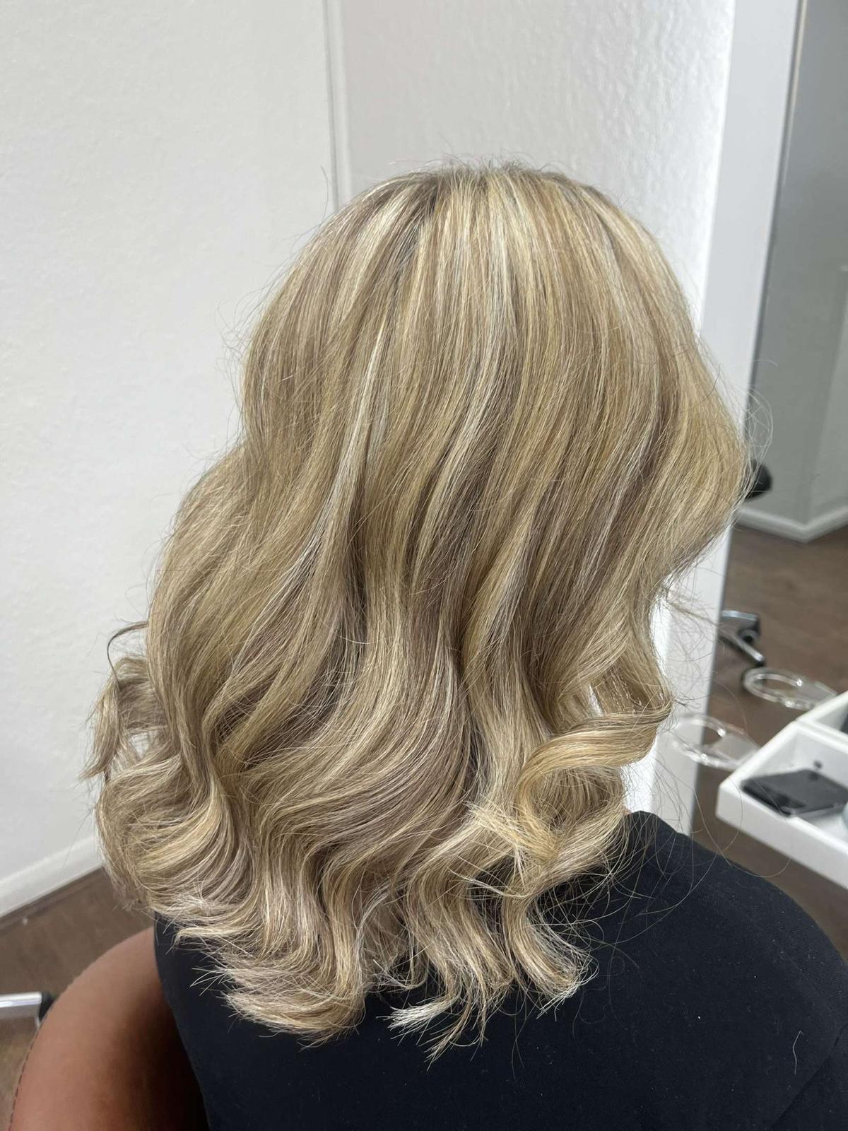 Blonde back