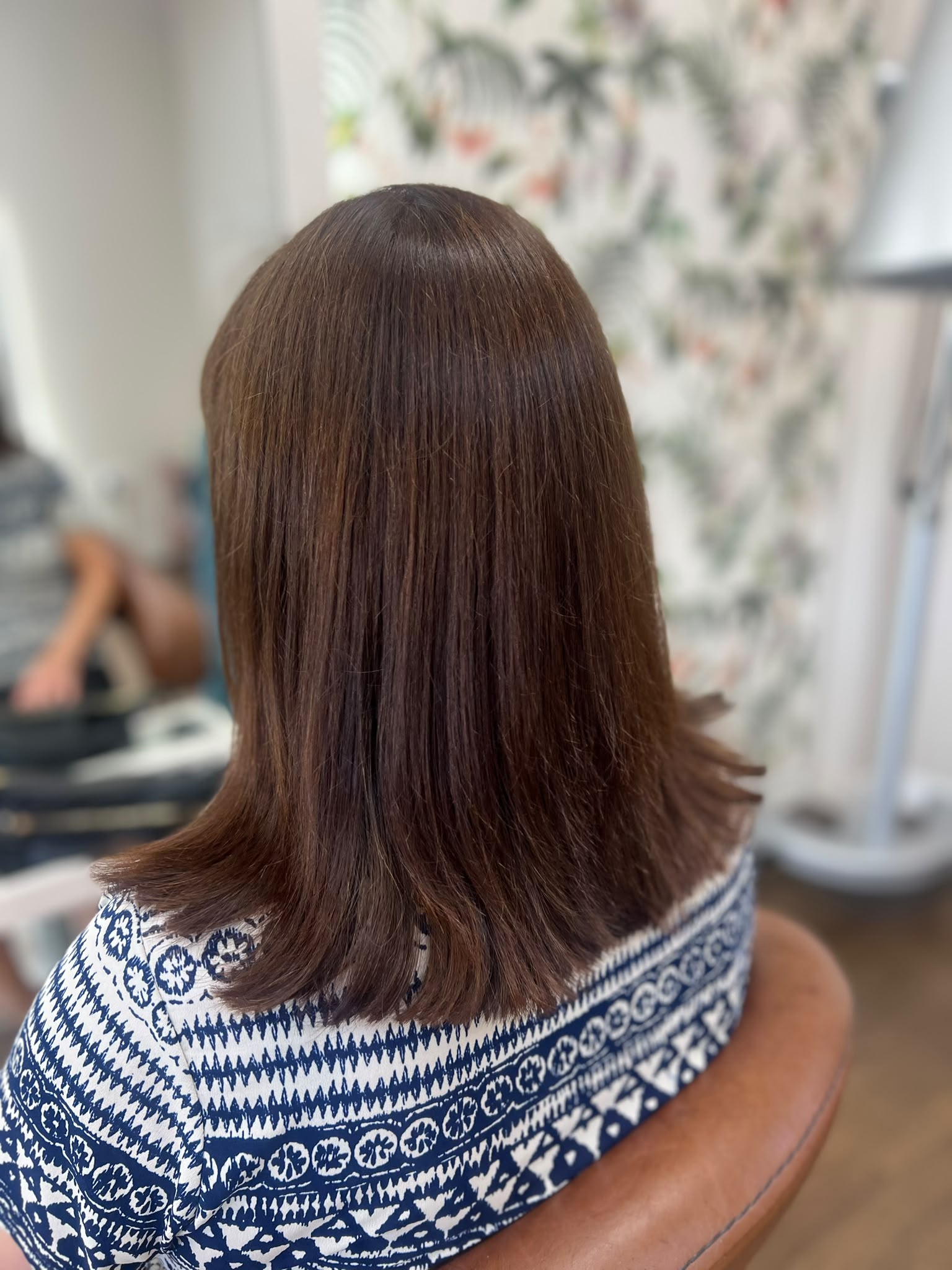 regrowth cut and smooth blow dry