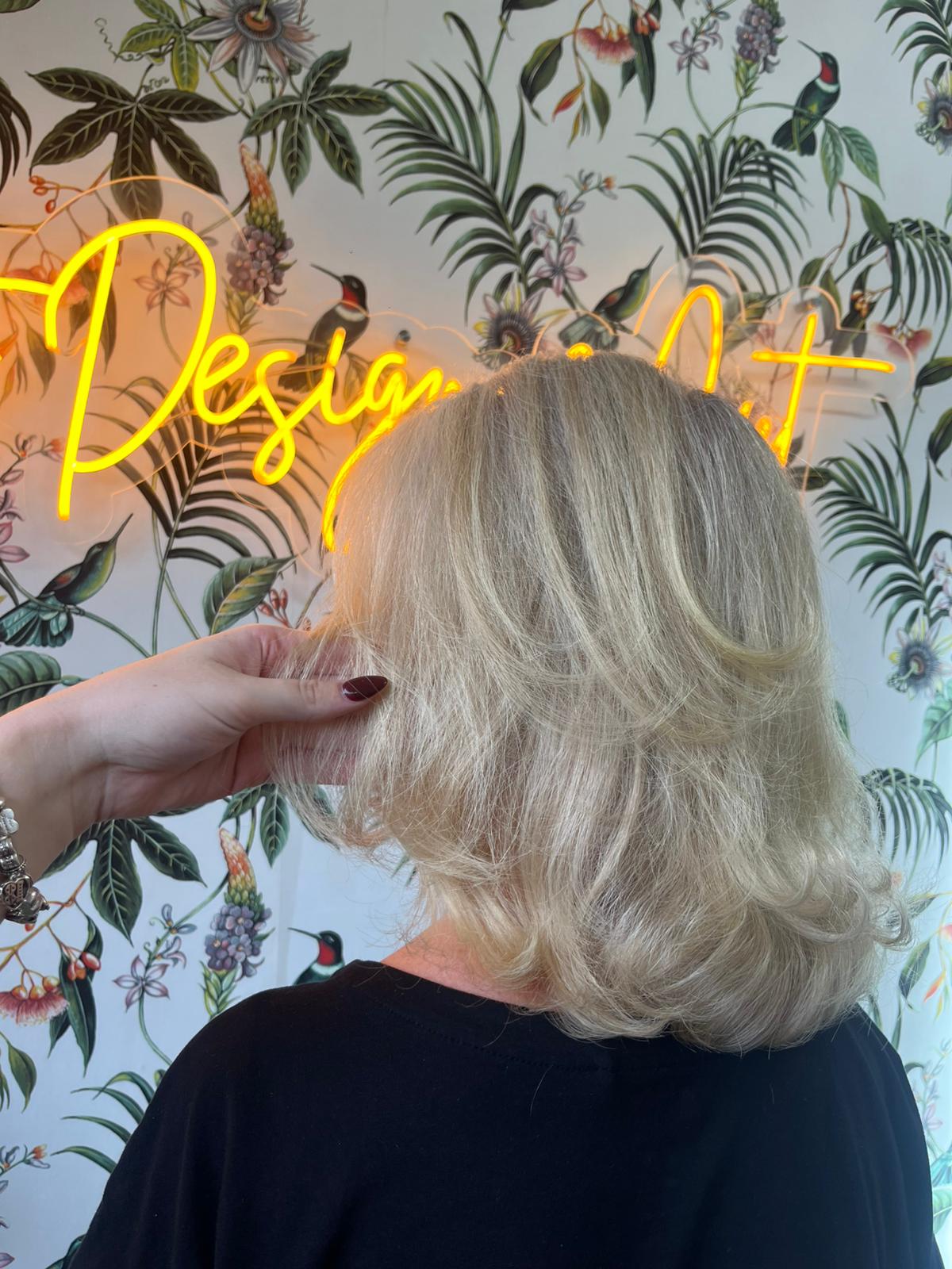 swishy shorter ladies style