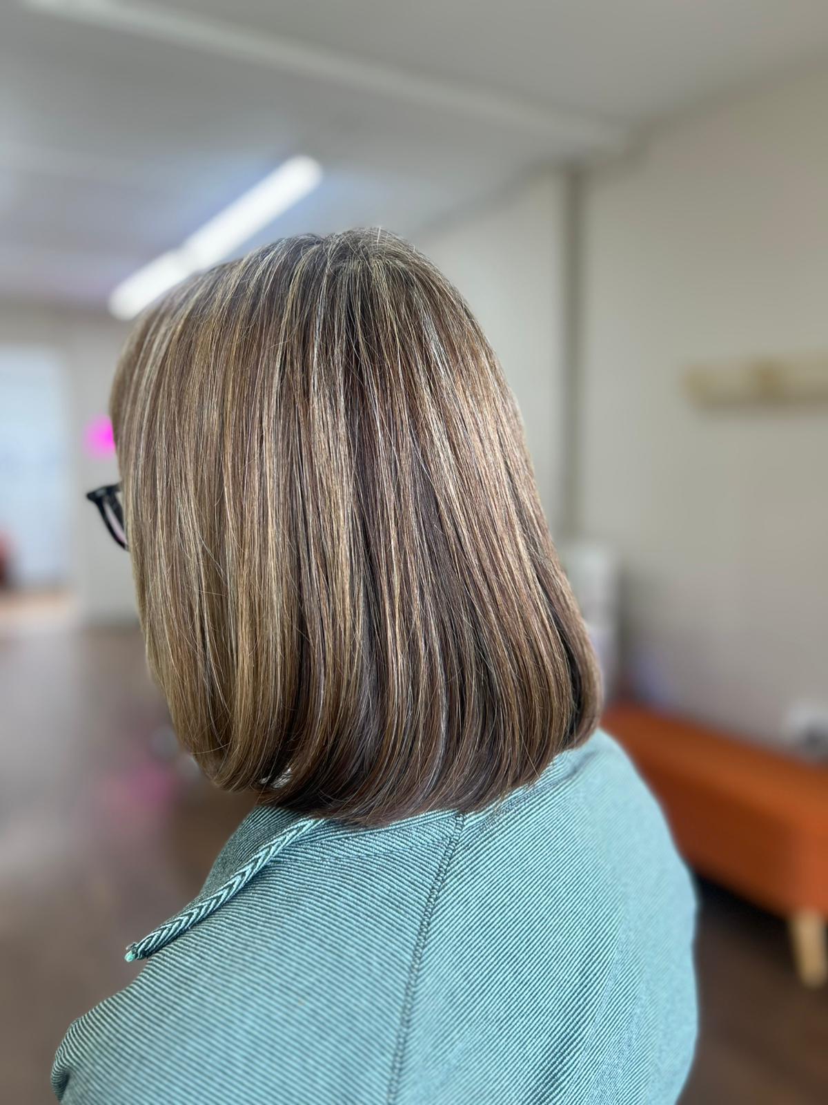 Tbar foils cut and blow dry